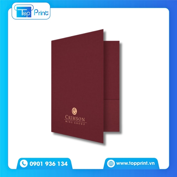 Mẫu Folder Cho Ngân Hàng – Tài Chính