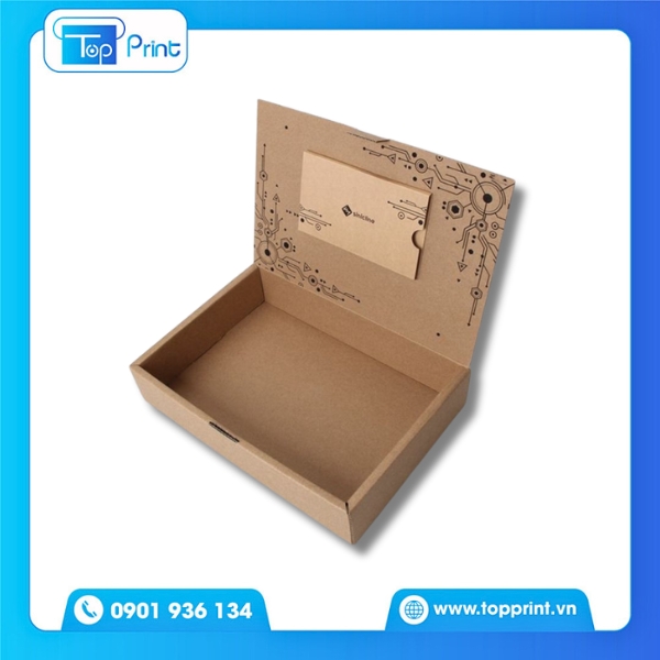 Mẫu hộp cứng dạng vali