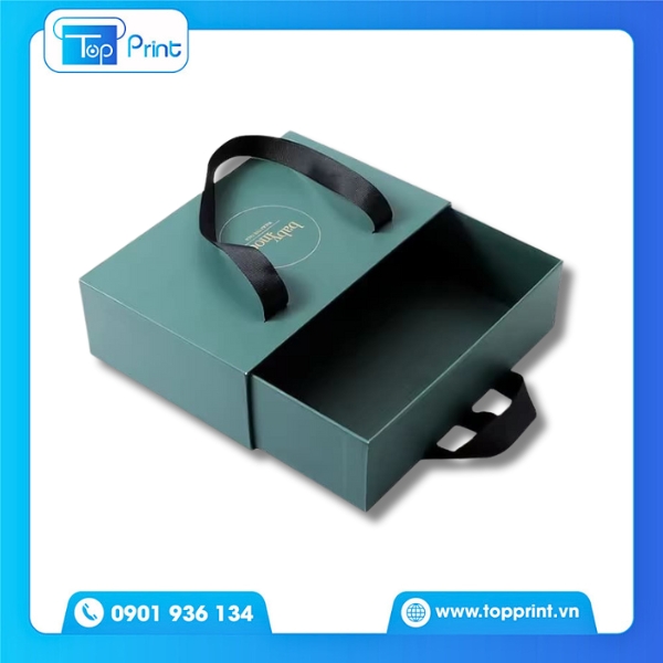 Mẫu hộp giấy được in ấn tại TOPPRINT