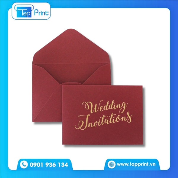 In Bao Thư Số Lượng Ít Đa Dạng Mẫu