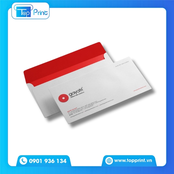 Bao Thư In Logo Doanh Nghiệp Sắc Nét