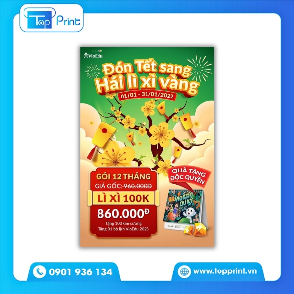 Mẫu postet tết đẹp mắt của bia SaiGon