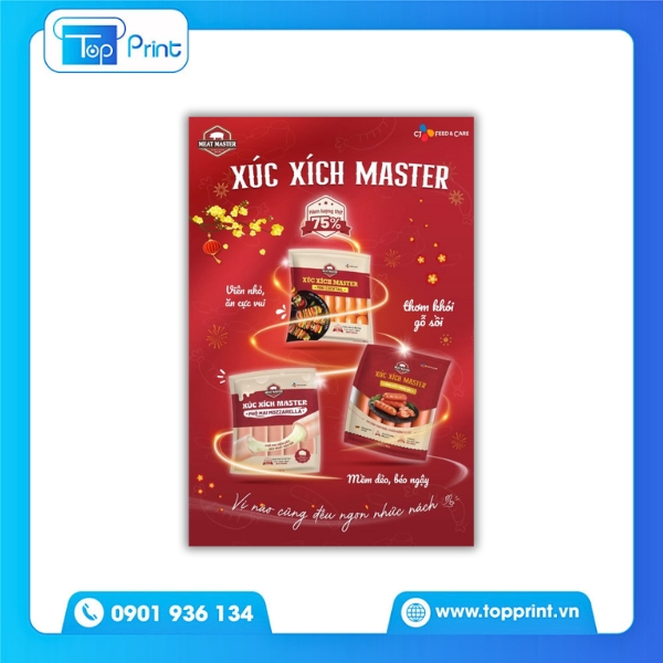 Mẫu Poster Tết Kéo Lại Ánh Nhìn