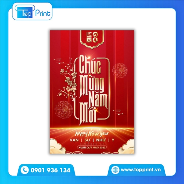 Mẫu In Poster Tết Độ Phân Giải Cao