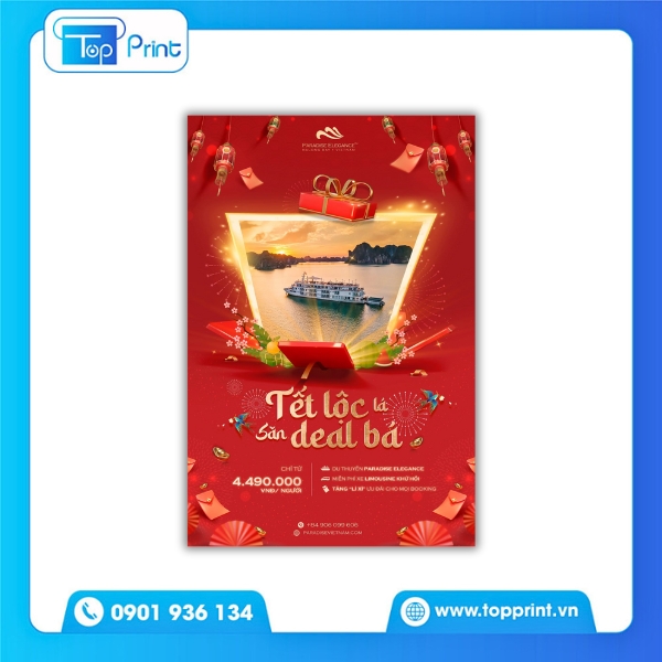 Mẫu Poster Tết Bắt Trọn Hồn Xuân