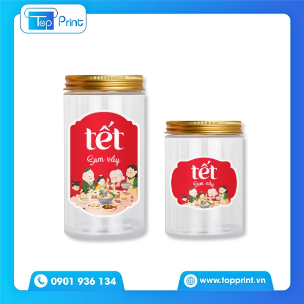 Mẫu tem chúc mừng năm mới phong cách luxury sang trọng