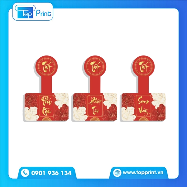 Mẫu tem chúc mừng năm mới Tết cổ truyền Việt Nam