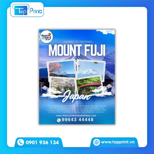 Mẫu tờ rơi du lịch biển đẹp và thu hút