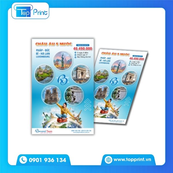 Mẫu Tờ Rơi Du Lịch