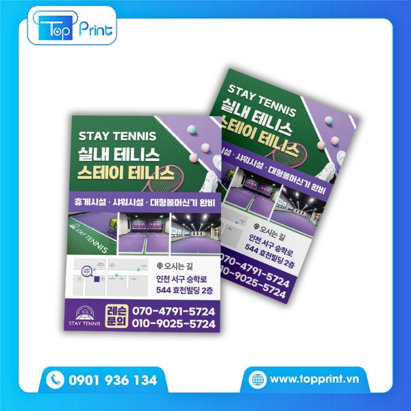 Mẫu tờ rơi khai trương sân bóng ấn tượng tại TPHCM