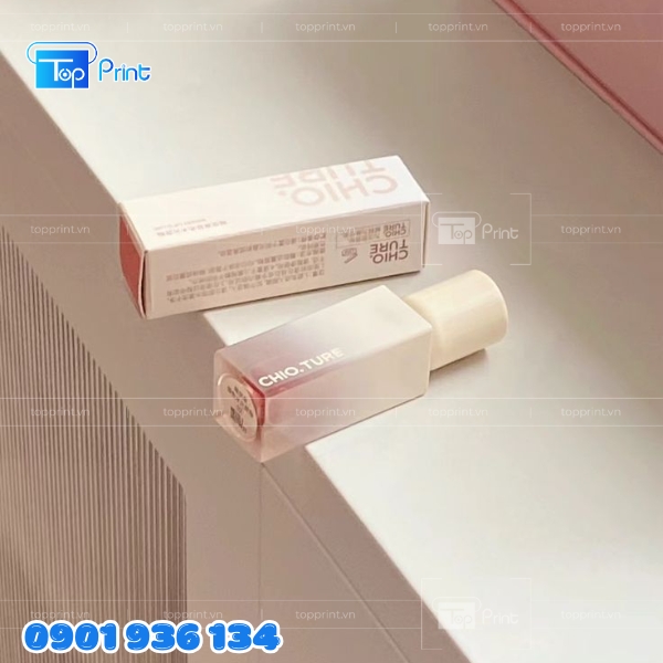 Mẫu hộp giấy đựng son đóng gói sản phẩm