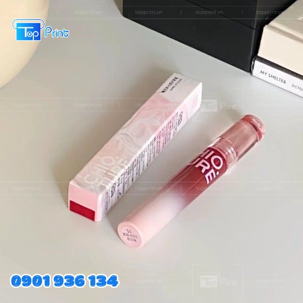 Mẫu hộp giấy đựng son phong cách luxury