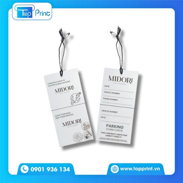 Mẫu in tag treo, thẻ treo phong cách vintage