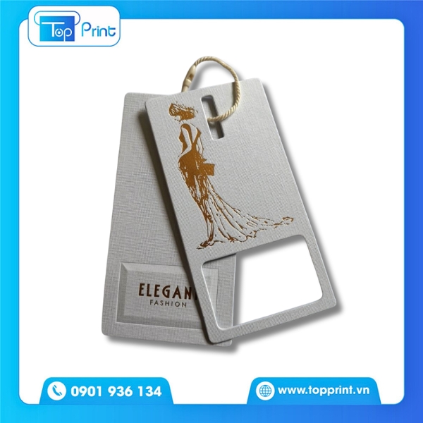 Mẫu in tag treo, thẻ treo phong cách hiện đại