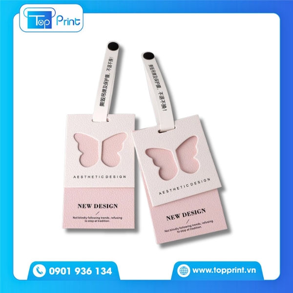 Mẫu in tag treo, thẻ treo thiết kế độc quyền