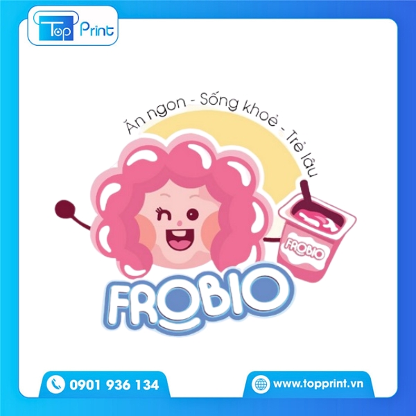 Mẫu logo ăn vặt phong cách dễ thương