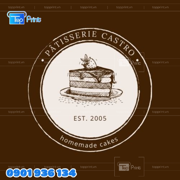 Bộ sưu tập mẫu logo tiệm bánh đẹp và ấn tượng