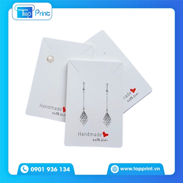 Tag Giấy Treo Bông Tai