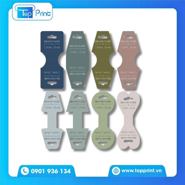 Mẫu tag treo d&acirc;y chuyền phong c&aacute;ch hiện đại