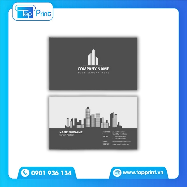 Card visit bất động sản in chuyên nghiệp giá tốt