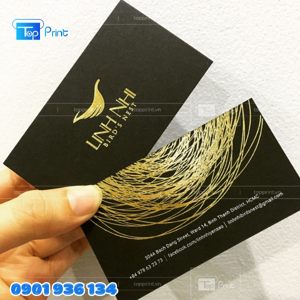 Card visit yến s&agrave;o cao cấp &ndash; Thiết kế sang trọng