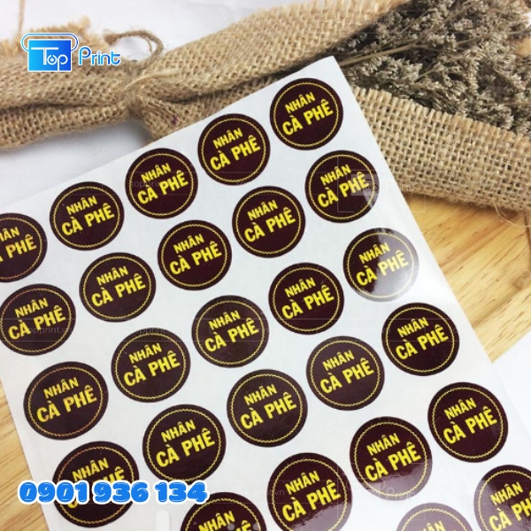 Mẫu Logo Cafe Phong C&aacute;ch Vintage