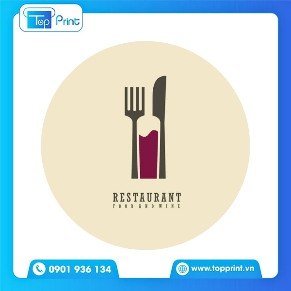 Mẫu logo nh&agrave; h&agrave;ng phong c&aacute;ch truyền thống Việt