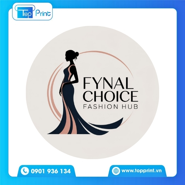 Mẫu logo shop quần &aacute;o in &aacute;o thun đẹp, sắc n&eacute;t