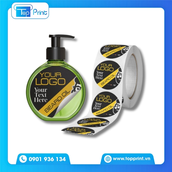 Mẫu decal cuộn đẹp, thiết kế chuyên nghiệp