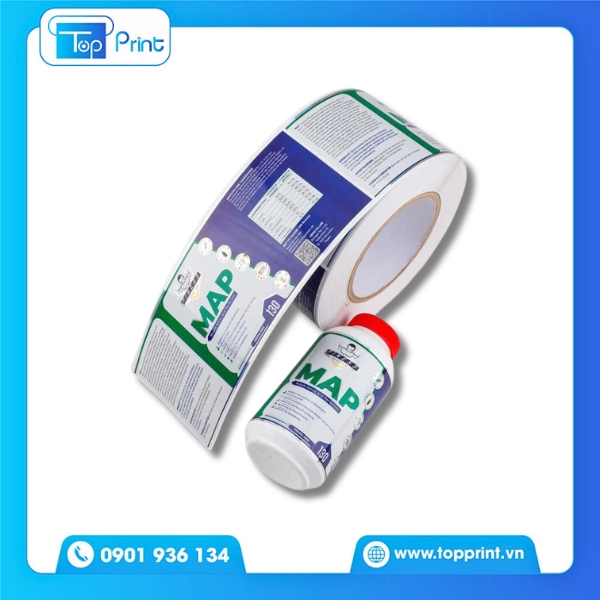 Mẫu decal cuộn thiết kế theo yêu cầu