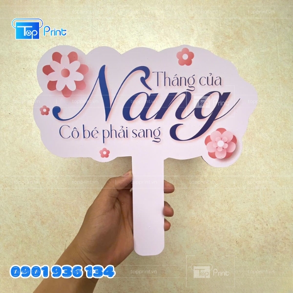 Mẫu Hashtag 8-3 Cầm Tay Cao Cấp, Sắc N&eacute;t