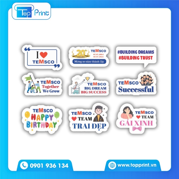 Hashtag C&ocirc;ng Ty Đẹp D&ugrave;ng Cho Backdrop Sự Kiện