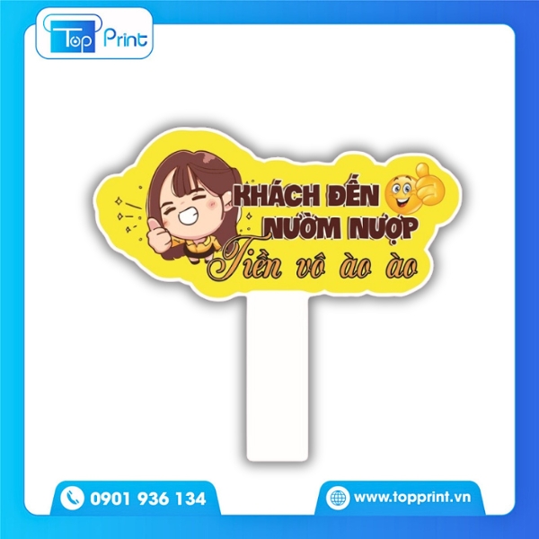 Mẫu Hashtag Khai Trương Cầm Tay Đẹp Cho Shop Mới