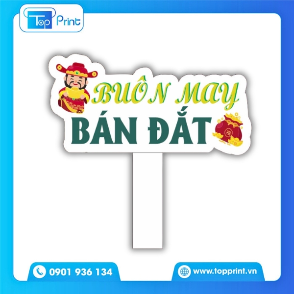 Hashtag Khai Trương Cầm Tay Thiết Kế Theo Y&ecirc;u Cầu