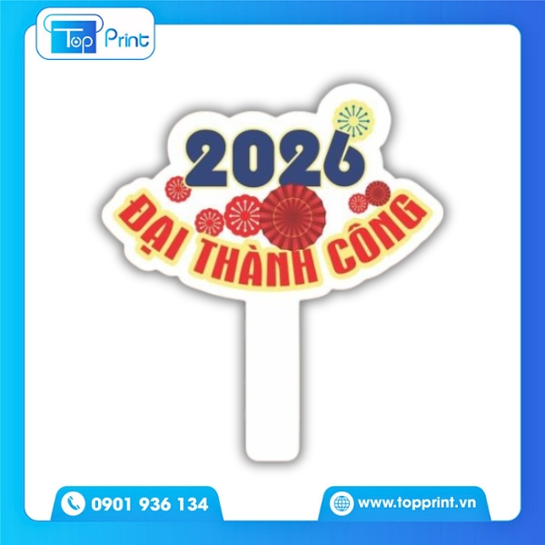 Hashtag Khai Trương Cầm Tay In Nhanh Gi&aacute; Tốt