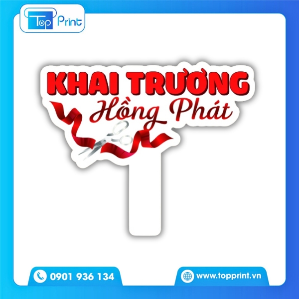 Hashtag Khai Trương Cầm Tay