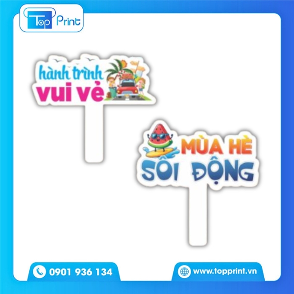 Mẫu Hashtag Teambuilding Cầm Tay Giá Rẻ In Lấy Liền