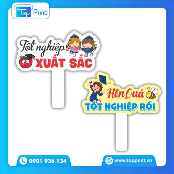 Hashtag Tốt Nghiệp Cầm Tay 