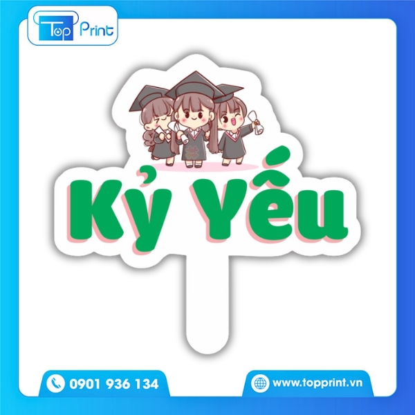 Hashtag Tốt Nghiệp Cầm Tay In Nhanh Cho Sinh Vi&ecirc;n