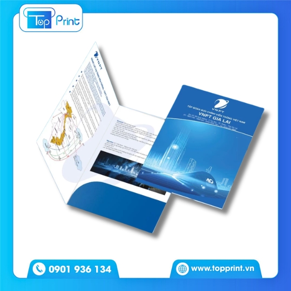 In folder hồ sơ doanh nghiệp chuyên nghiệp