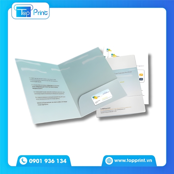 Mẫu bìa kẹp hồ sơ chuyên nghiệp