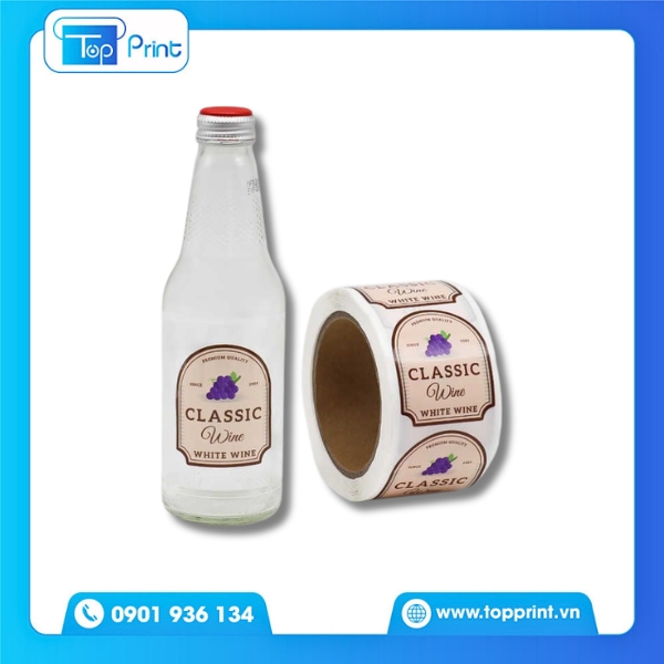 Mẫu decal giấy xu hướng thiết kế mới nhất hiện nay