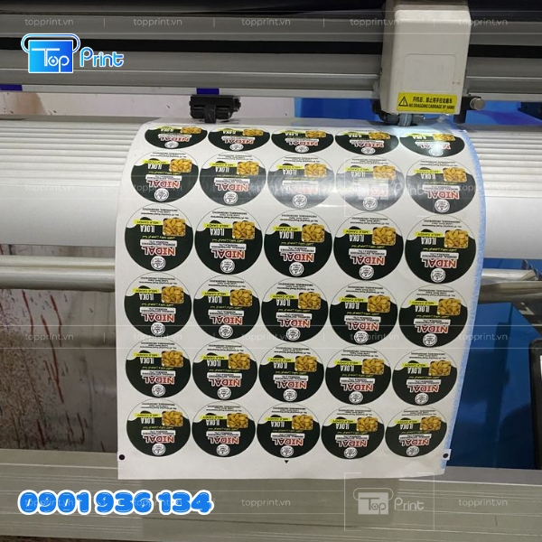 In decal giấy chất lượng cao giá rẻ tại TP.HCM
