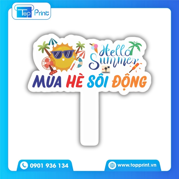 Mẫu hashtag cầm tay cute d&agrave;nh cho sự kiện team building