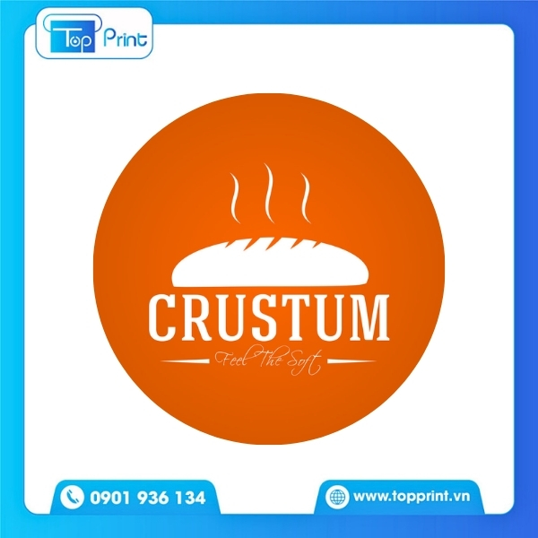 Logo b&aacute;nh m&igrave; vintage mang phong c&aacute;ch cổ điển