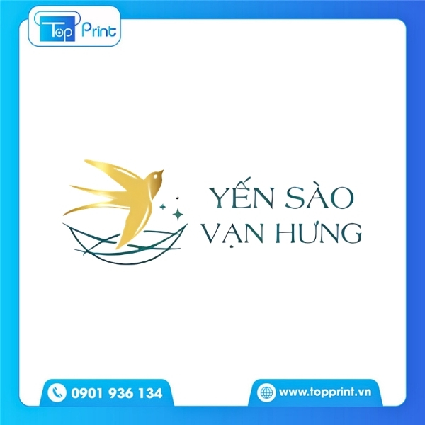 Mẫu logo yến s&agrave;o đẹp chuẩn xu hướng thiết kế mới
