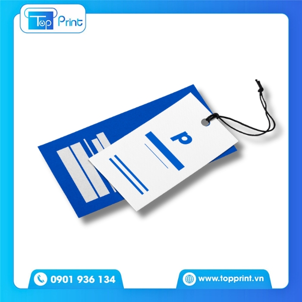 Thiết Kế Mẫu Tag H&igrave;nh Chữ Nhật Chuy&ecirc;n Nghiệp