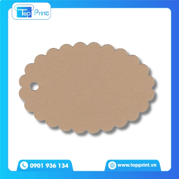 Mẫu tag h&igrave;nh oval đẹp gi&aacute; rẻ cho shop handmade
