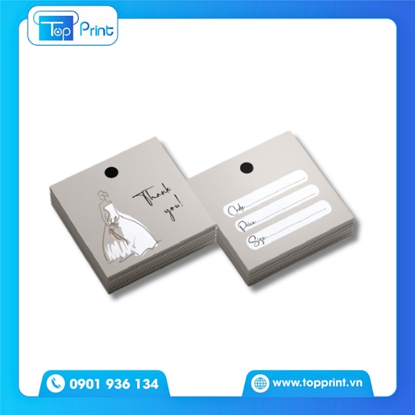 Mẫu tag h&igrave;nh vu&ocirc;ng phong c&aacute;ch trẻ trung năng động