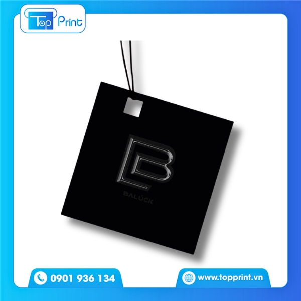 Mẫu tag h&igrave;nh vu&ocirc;ng tối giản hiện đại